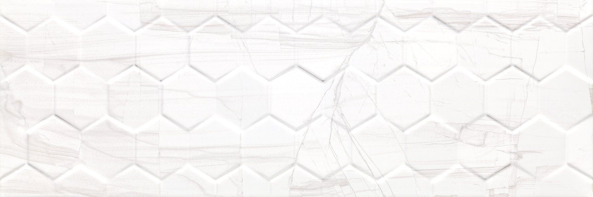 Pś Brennero White HEXAGON Rett 25x75 g.1 CK