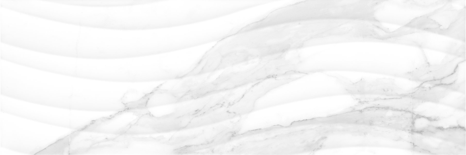 Pś CALACATTA WHITE ONDA RETT. 25x75 g.1 CC