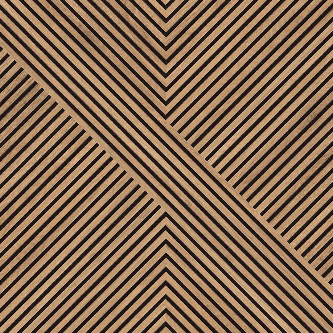 Pp SGR68-2 / COSTOLE OAK ret.60x60 g.2 SG